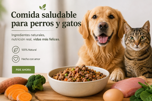 Patachef- Nutrición natural para mascotas
